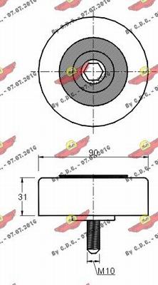 Autokit 03.81045 - Parazīt / Vadrullītis, Ķīļrievu siksna ps1.lv