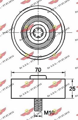 Autokit 03.81745 - Parazīt / Vadrullītis, Ķīļrievu siksna ps1.lv