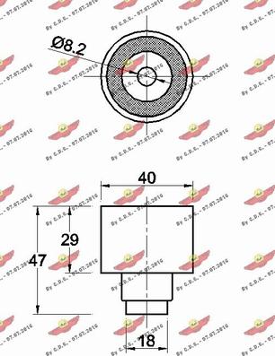 Autokit 03.81714 - Parazīt / Vadrullītis, Zobsiksna ps1.lv