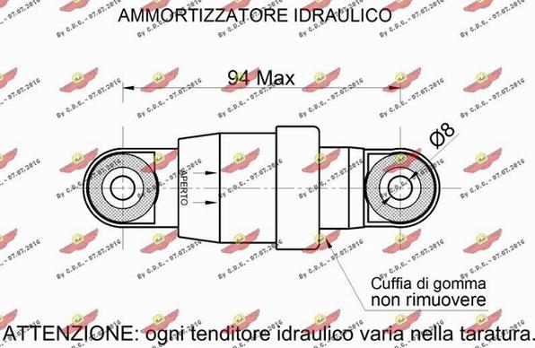 Autokit 03.82039 - Demferis, Ķīļrievu siksna ps1.lv