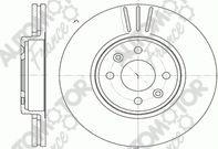 Automotor France PDC9446 - Bremžu diski ps1.lv