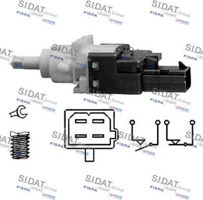 Autoteam E140056 - Bremžu signāla slēdzis ps1.lv