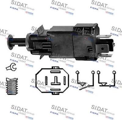 Autoteam E140077 - Bremžu signāla slēdzis ps1.lv