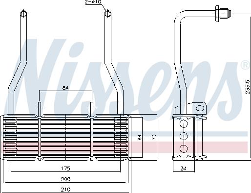 Ava Quality Cooling 90835 - Eļļas radiators, Motoreļļa ps1.lv