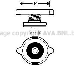 Ava Quality Cooling 980011 - Vāciņš, Radiators ps1.lv