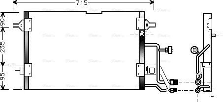 Ava Quality Cooling AI 5116 - Kondensators, Gaisa kond. sistēma ps1.lv