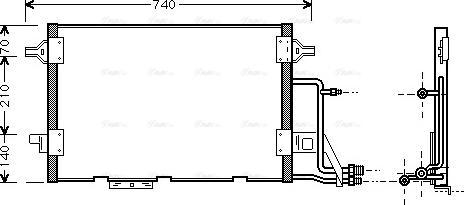 Ava Quality Cooling AI 5137 - Kondensators, Gaisa kond. sistēma ps1.lv