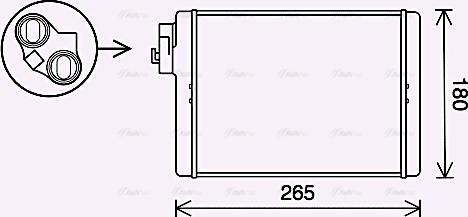 Ava Quality Cooling AI6408 - Siltummainis, Salona apsilde ps1.lv