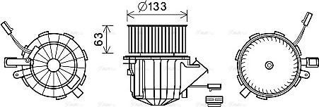 Ava Quality Cooling AI8395 - Salona ventilators ps1.lv