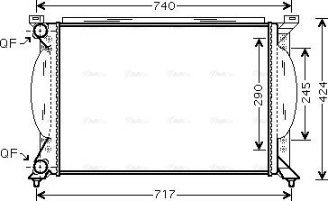 Ava Quality Cooling AI 2195 - Radiators, Motora dzesēšanas sistēma ps1.lv