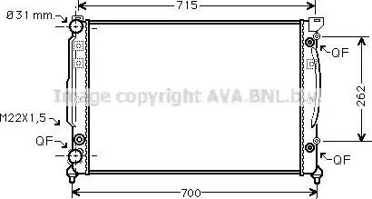 Ava Quality Cooling AI 2109 - Radiators, Motora dzesēšanas sistēma ps1.lv