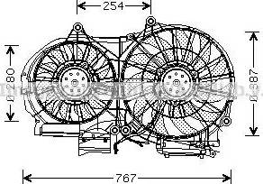 Ava Quality Cooling AI 7505 - Ventilators, Motora dzesēšanas sistēma ps1.lv