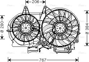 Ava Quality Cooling AI 7506 - Ventilators, Motora dzesēšanas sistēma ps1.lv