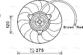 Ava Quality Cooling AI 7515 - Ventilators, Motora dzesēšanas sistēma ps1.lv