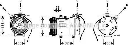 Ava Quality Cooling AI K009 - Kompresors, Gaisa kond. sistēma ps1.lv