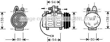 Ava Quality Cooling AI K180 - Kompresors, Gaisa kond. sistēma ps1.lv