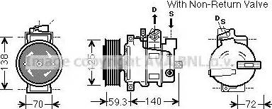 Ava Quality Cooling AIK330 - Kompresors, Gaisa kond. sistēma ps1.lv