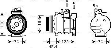 Ava Quality Cooling AI K261 - Kompresors, Gaisa kond. sistēma ps1.lv