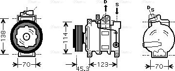 Ava Quality Cooling AI K276 - Kompresors, Gaisa kond. sistēma ps1.lv