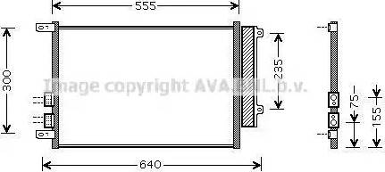 Ava Quality Cooling AL5088D - Kondensators, Gaisa kond. sistēma ps1.lv