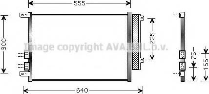 Ava Quality Cooling AL 5088 - Kondensators, Gaisa kond. sistēma ps1.lv