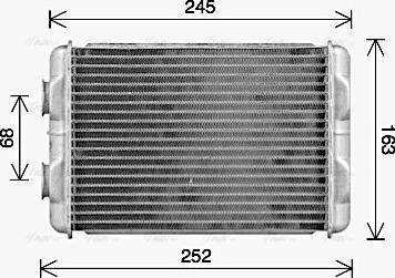 Ava Quality Cooling AL6158 - Siltummainis, Salona apsilde ps1.lv