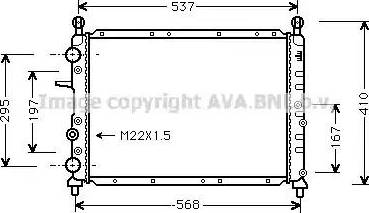 Ava Quality Cooling FT 2094 - Radiators, Motora dzesēšanas sistēma ps1.lv