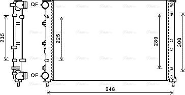 Ava Quality Cooling AL2144 - Radiators, Motora dzesēšanas sistēma ps1.lv