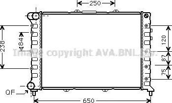 Ava Quality Cooling AL 2114 - Radiators, Motora dzesēšanas sistēma ps1.lv