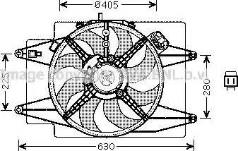 Ava Quality Cooling AL 7509 - Ventilators, Motora dzesēšanas sistēma ps1.lv