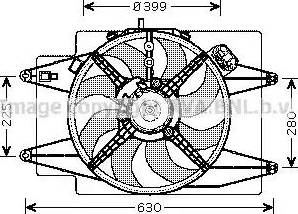 Ava Quality Cooling AL 7508 - Ventilators, Motora dzesēšanas sistēma ps1.lv