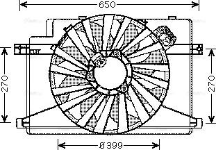 Ava Quality Cooling AL 7510 - Ventilators, Motora dzesēšanas sistēma ps1.lv