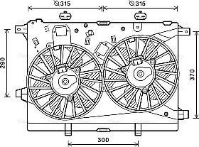 Ava Quality Cooling AL7517 - Ventilators, Motora dzesēšanas sistēma ps1.lv