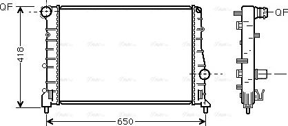 Ava Quality Cooling ALA2084 - Radiators, Motora dzesēšanas sistēma ps1.lv