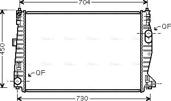 Ava Quality Cooling ALA2101 - Radiators, Motora dzesēšanas sistēma ps1.lv