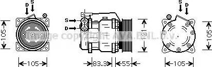 Ava Quality Cooling AL K090 - Kompresors, Gaisa kond. sistēma ps1.lv