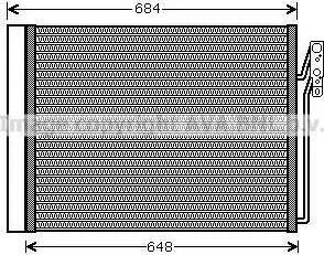 Ava Quality Cooling AU5211D - Kondensators, Gaisa kond. sistēma ps1.lv