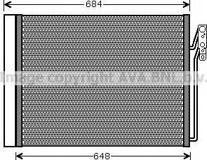 Ava Quality Cooling AU5211 - Kondensators, Gaisa kond. sistēma ps1.lv