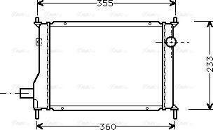 Ava Quality Cooling AU 2133 - Radiators, Motora dzesēšanas sistēma ps1.lv