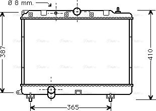 Ava Quality Cooling AU 2120 - Radiators, Motora dzesēšanas sistēma ps1.lv