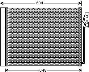 Ava Quality Cooling AUA5211D - Kondensators, Gaisa kond. sistēma ps1.lv