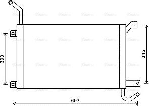 Ava Quality Cooling AUA2223 - Radiators, Motora dzesēšanas sistēma ps1.lv