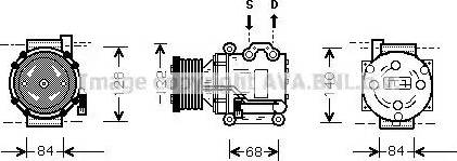 Ava Quality Cooling AU K157 - Kompresors, Gaisa kond. sistēma ps1.lv