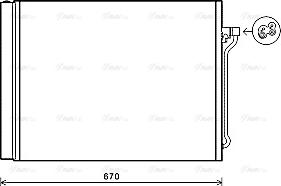 Ava Quality Cooling BW5409D - Kondensators, Gaisa kond. sistēma ps1.lv