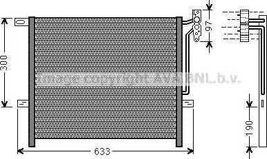 Ava Quality Cooling BW 5369 - Kondensators, Gaisa kond. sistēma ps1.lv