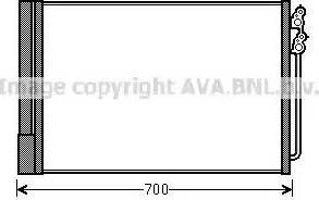Ava Quality Cooling BW 5370 - Kondensators, Gaisa kond. sistēma ps1.lv