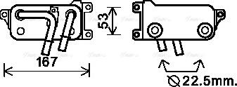 Ava Quality Cooling BW 3401 - Eļļas radiators, Automātiskā pārnesumkārba ps1.lv