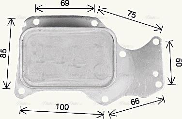 Ava Quality Cooling BW3621 - Eļļas radiators, Motoreļļa ps1.lv