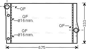 Ava Quality Cooling BW2410 - Radiators, Motora dzesēšanas sistēma ps1.lv