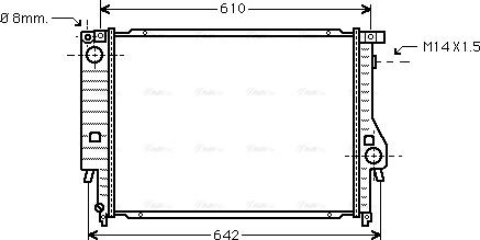 Ava Quality Cooling BW 2047 - Radiators, Motora dzesēšanas sistēma ps1.lv